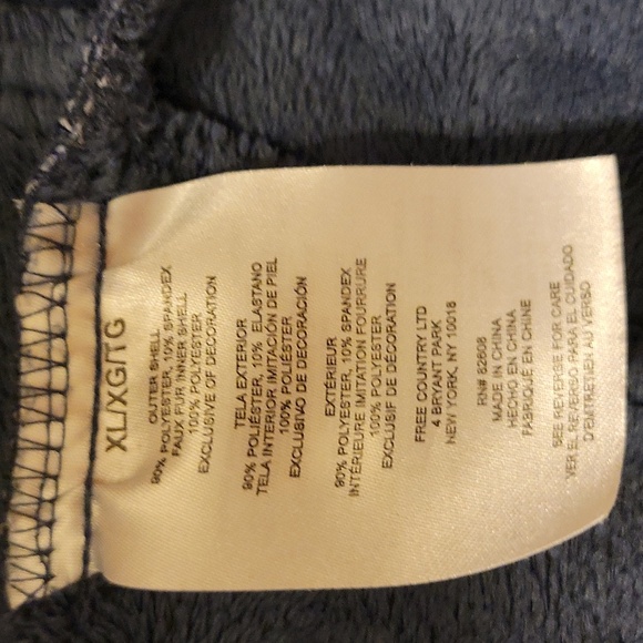 Free Country fur lined jacket - Picture 8 of 8